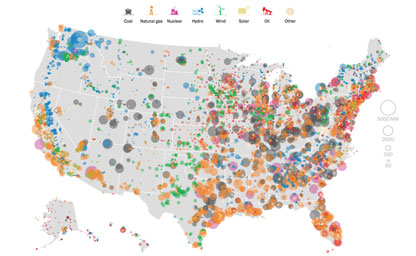 Data Map of United States